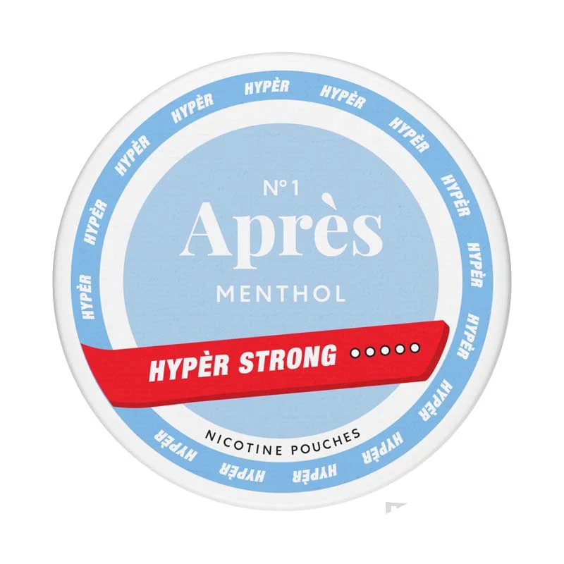 Après Menthol nicotine pouches tin