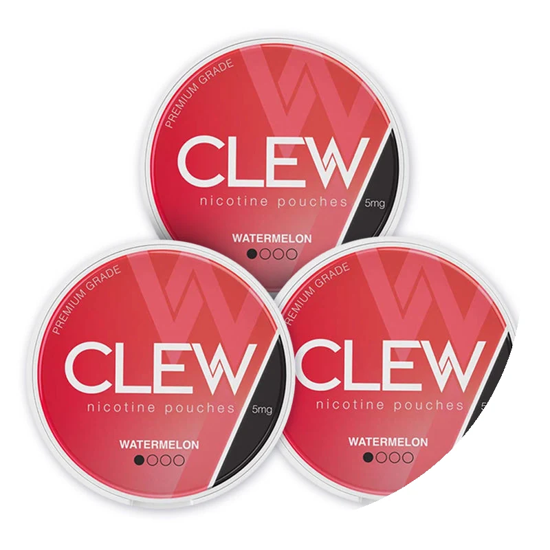 Clew Watermelon 10mg (3-Pack) nicotine pouches tin