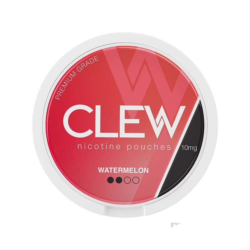 Clew Watermelon nicotine pouches tin