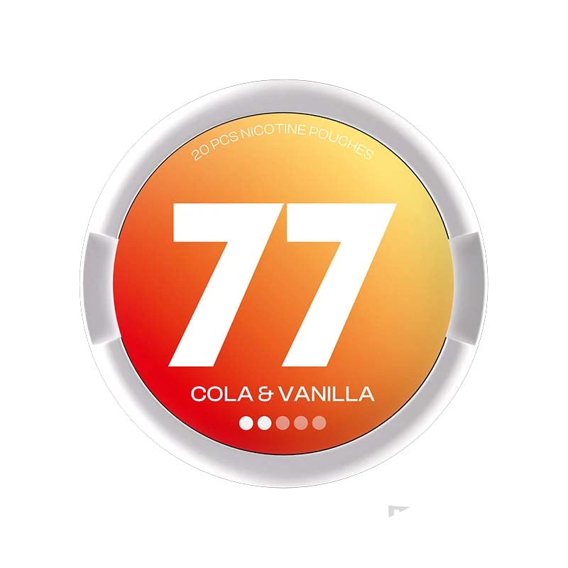 77 Cola & Vanilla nicotine pouches