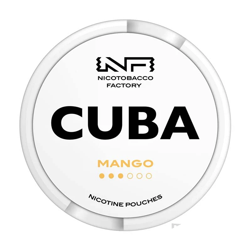 CUBA Mango nicotine pouches tin