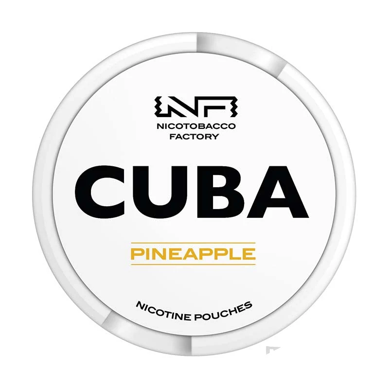 CUBA Pineapple nicotine pouches tin
