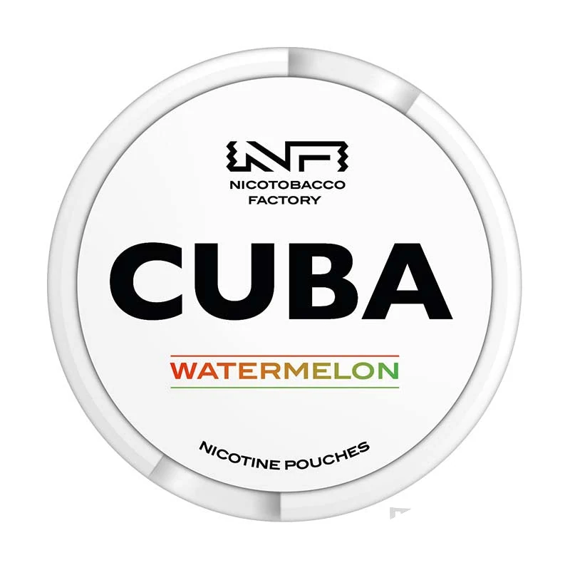 CUBA Watermelon nicotine pouches tin