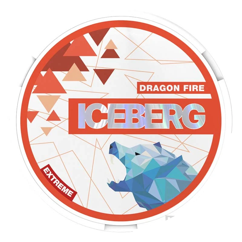 Iceberg Dragon Fire nicotine pouches tin
