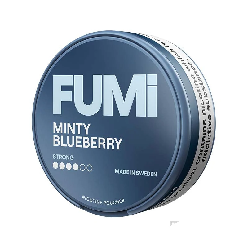 FUMI Minty Blueberry nicotine pouches