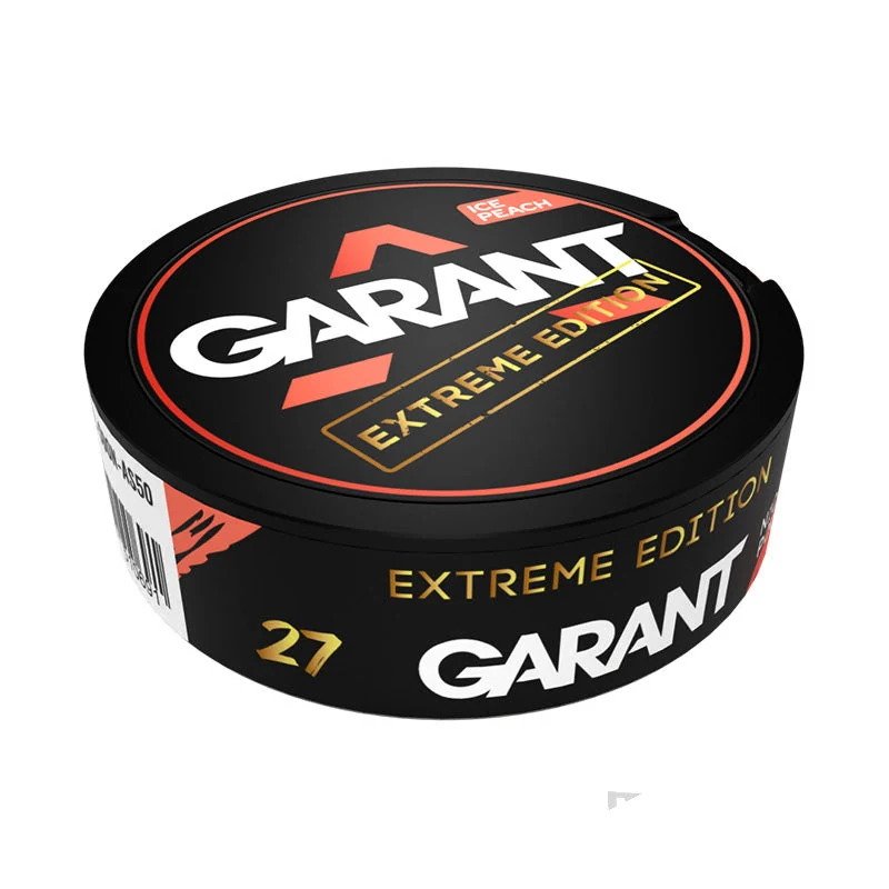 Garant Ice Peach nicotine pouches