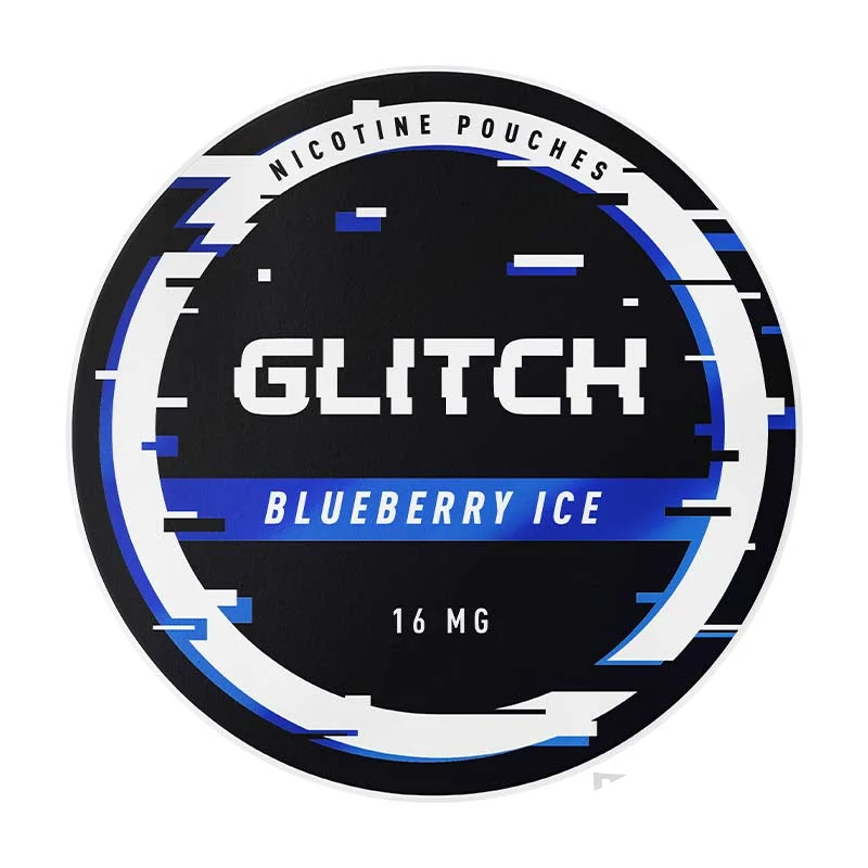 Glitch Blueberry Ice nicotine pouches
