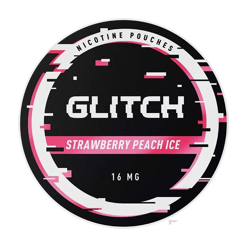 Glitch Strawberry Peach Raspberry nicotine pouches