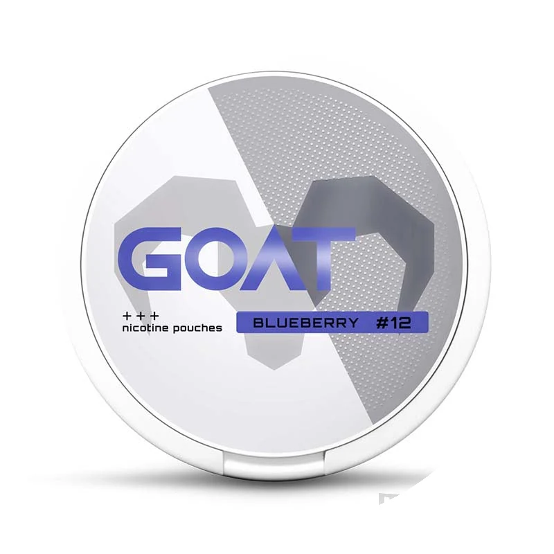 GOAT Blueberry Clearance nicotine pouches tin