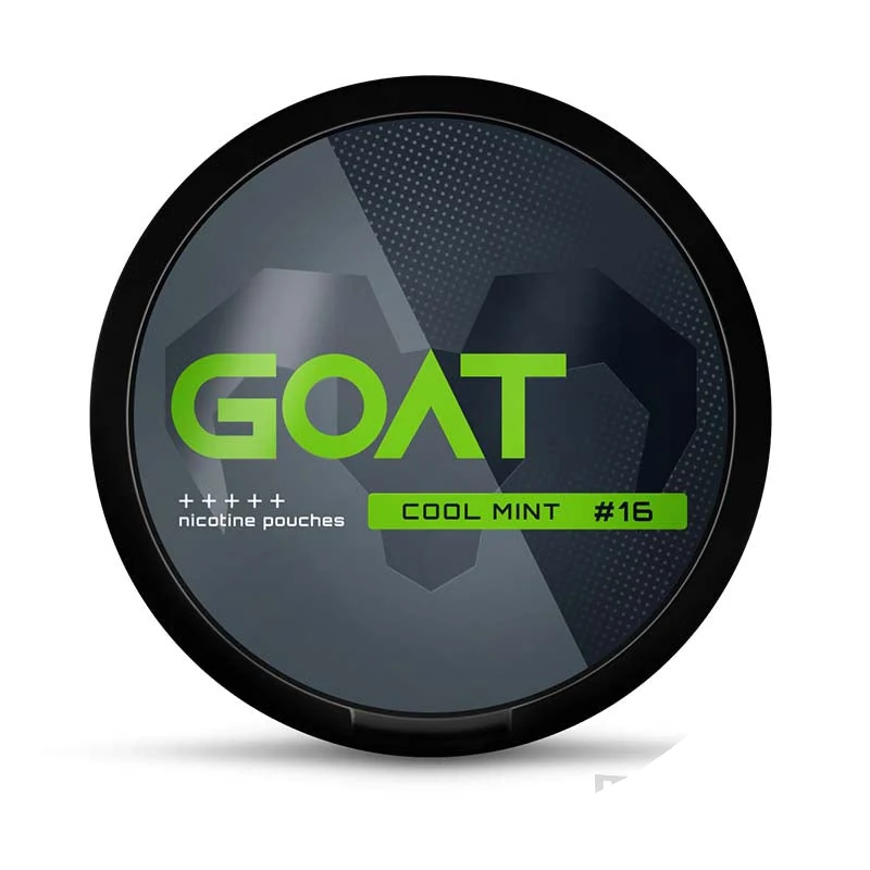 GOAT Cool Mint Clearance nicotine pouches tin
