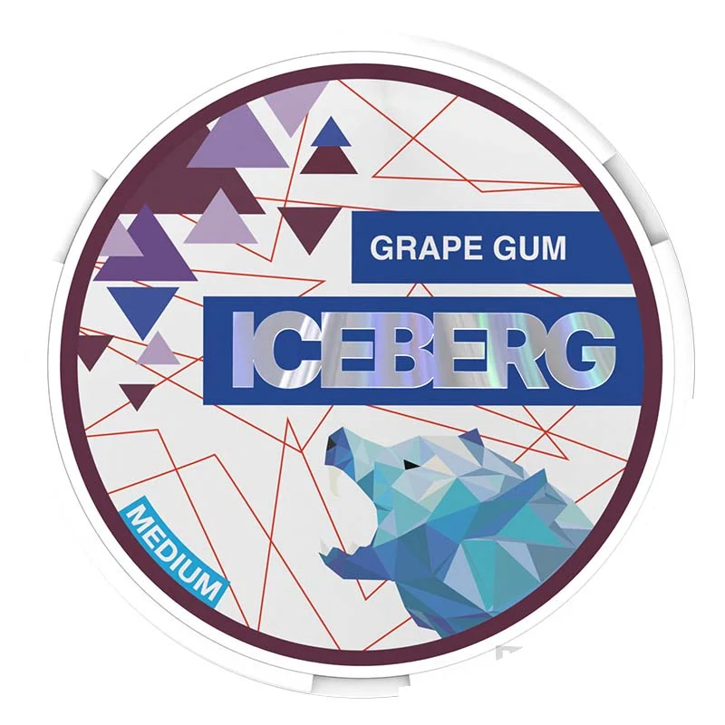 Iceberg Grape Gum nicotine pouches
