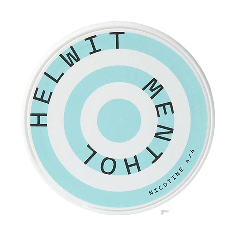 Helwit Menthol nicotine pouches tin