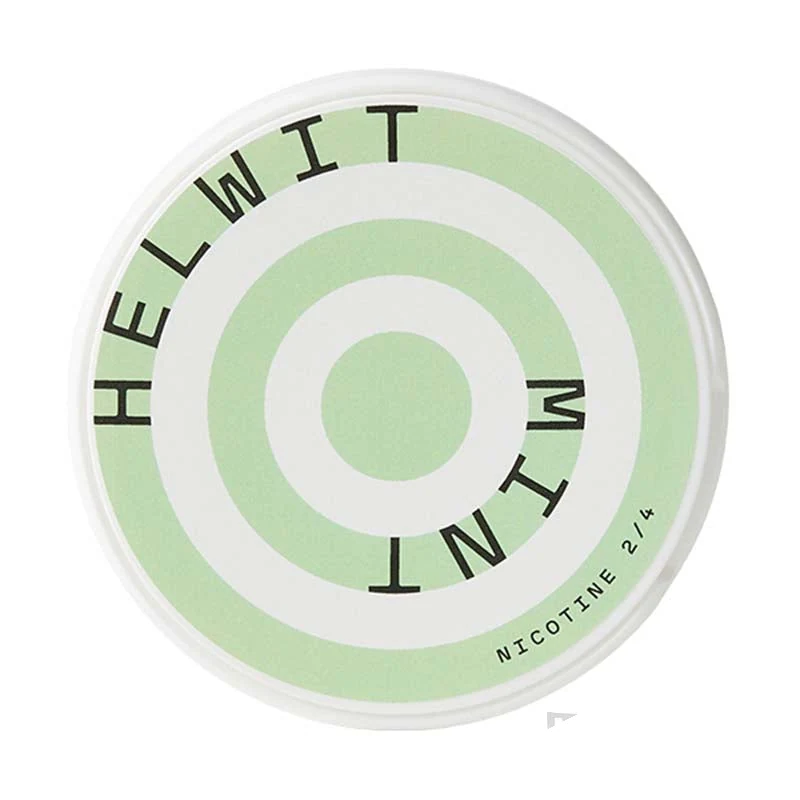 Helwit Mint nicotine pouches tin