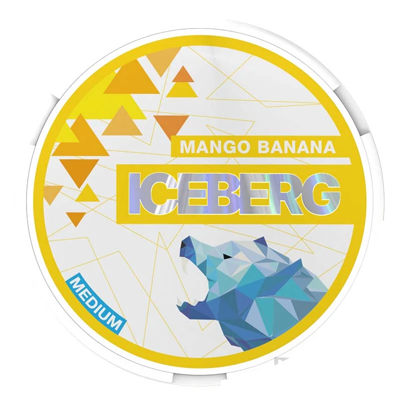 Iceberg Mango Banana Clearance nicotine pouches tin
