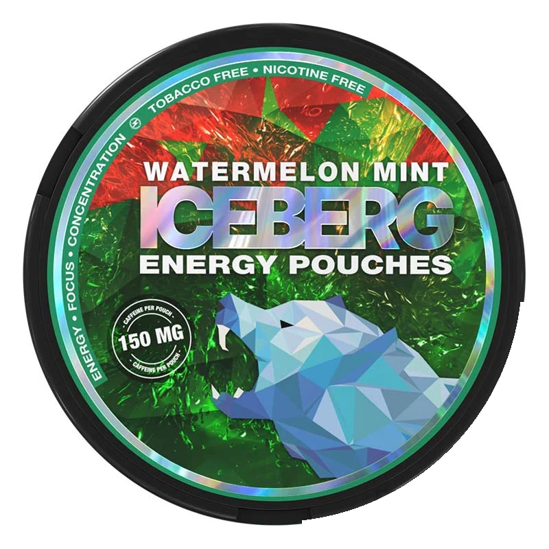 Iceberg Watermelon Mint Energy Pouches