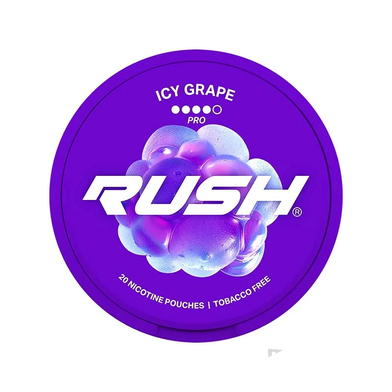 Rush Icy Grape Pro nicotine pouches