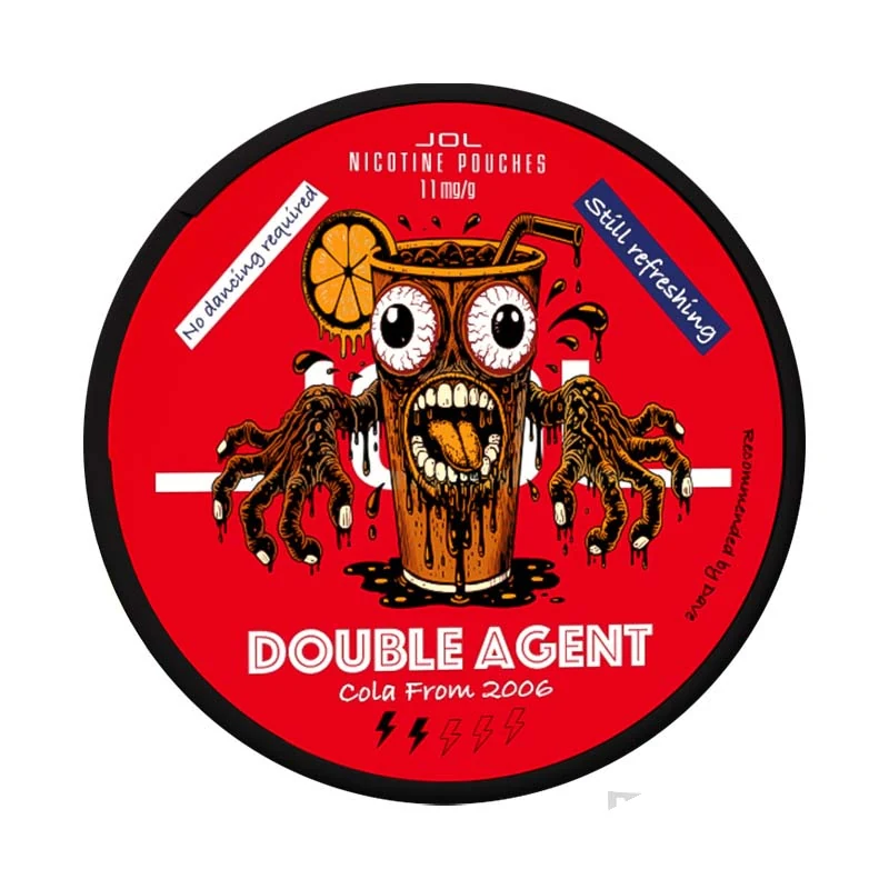 Jol Double Agent - Cola Orange nicotine pouches tin