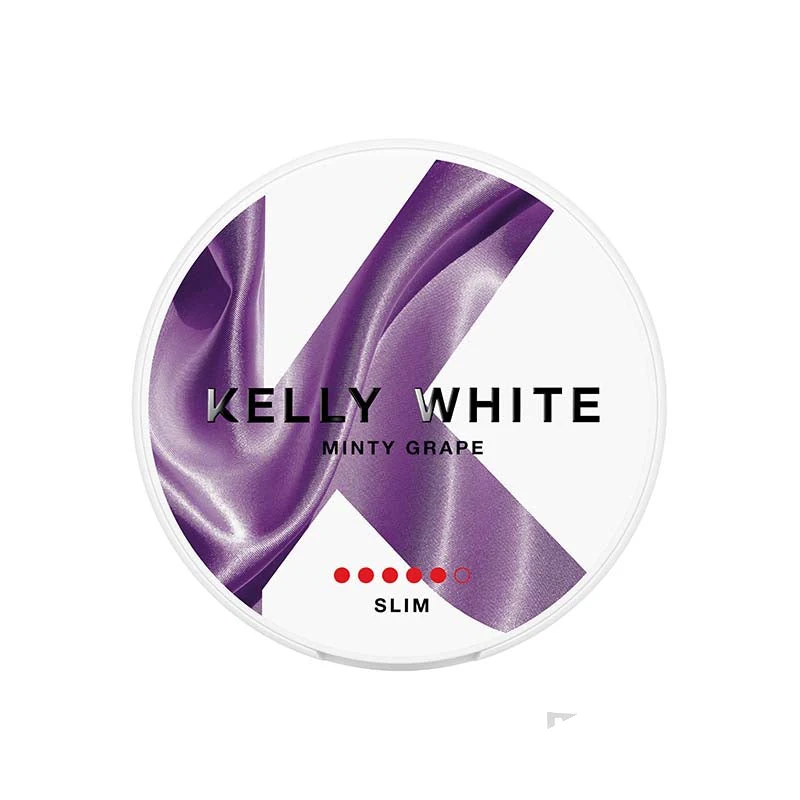 Kelly White Minty Grape nicotine pouches