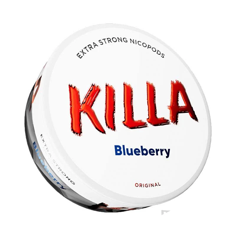 Killa Blueberry Extra Strong nicotine pouches