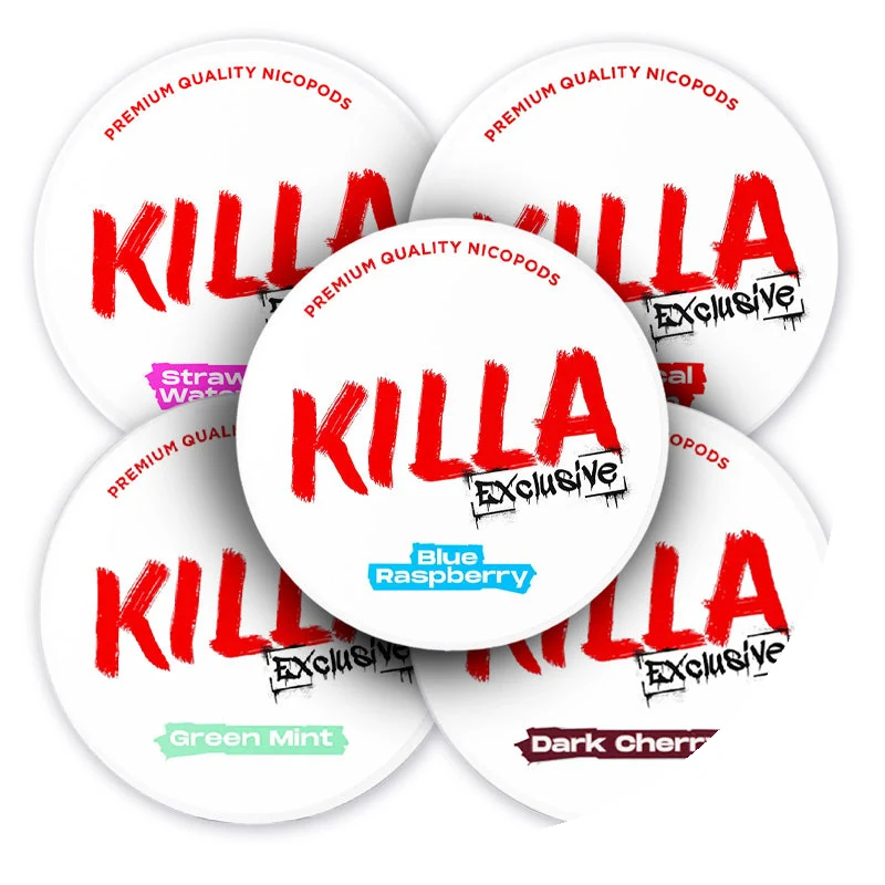 Killa Exclusive Variety 16.5mg Bundle (10-Pack) nicotine pouches