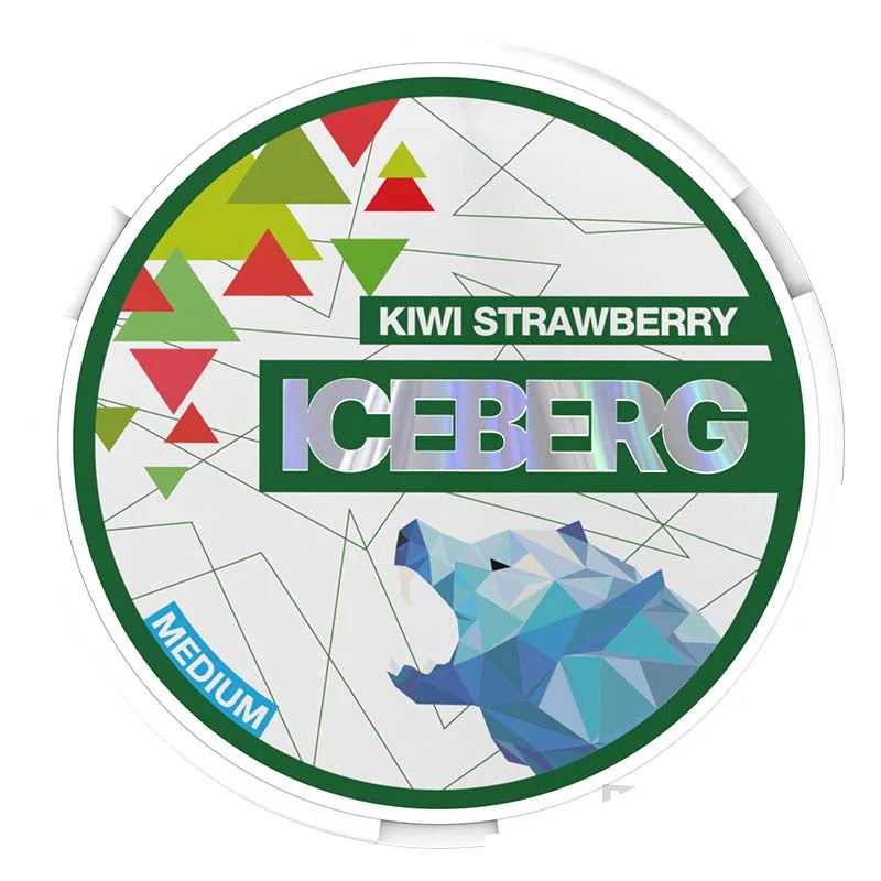 Iceberg Kiwi Strawberry nicotine pouches