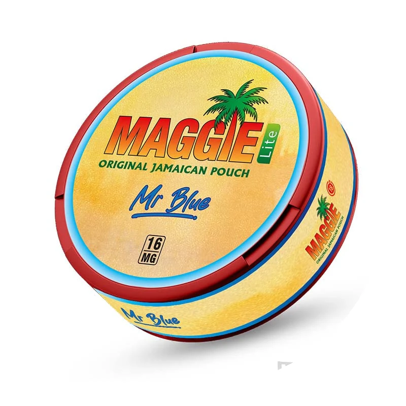 Maggie Original Jamaican Mr Blue nicotine pouches