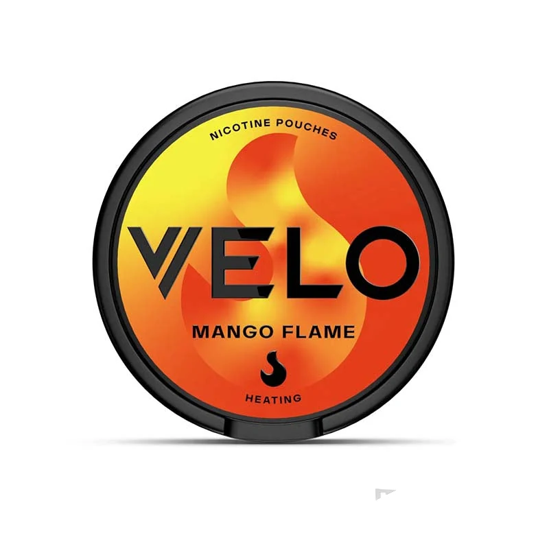 VELO Mango Flame nicotine pouches tin