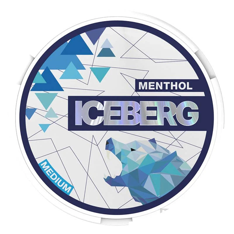 Iceberg Menthol nicotine pouches tin