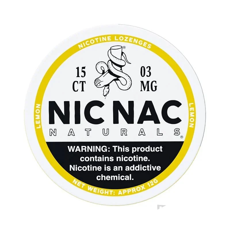 Nic Nac Lemon nicotine pouches