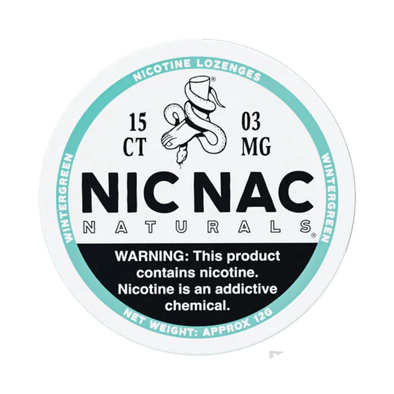 Nic Nac Wintergreen nicotine pouches