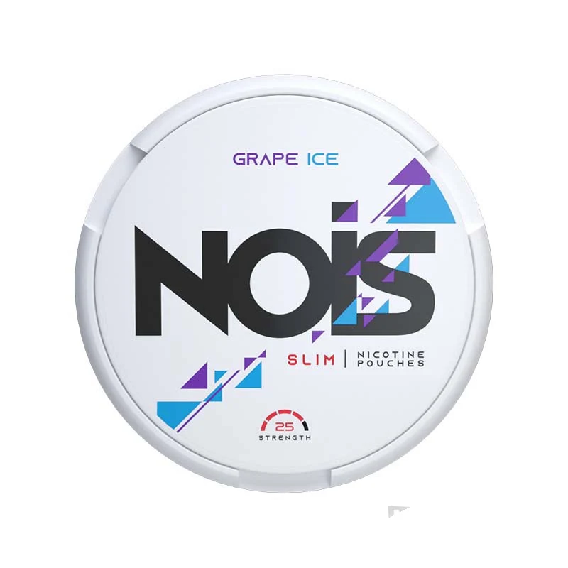 NOIS Grape nicotine pouches tin