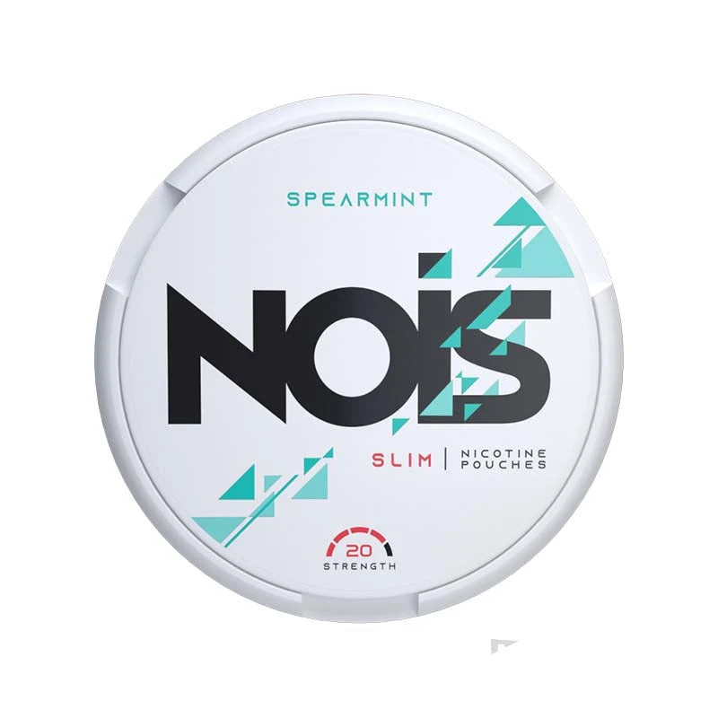 NOIS Spearmint nicotine pouches tin