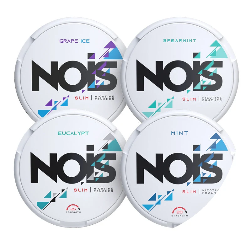 NOIS Strong Strength Bundle nicotine pouches tin