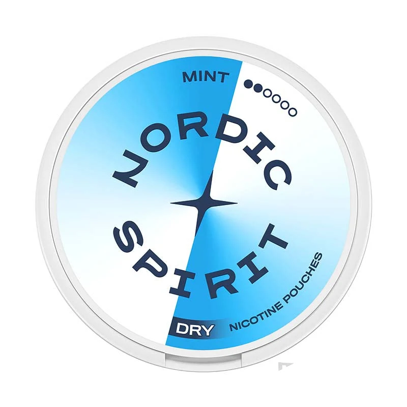 Nordic Spirit Mint nicotine pouches tin