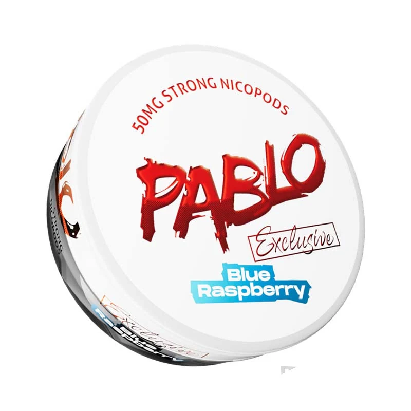 Pablo Blue Raspberry Exclusive nicotine pouches