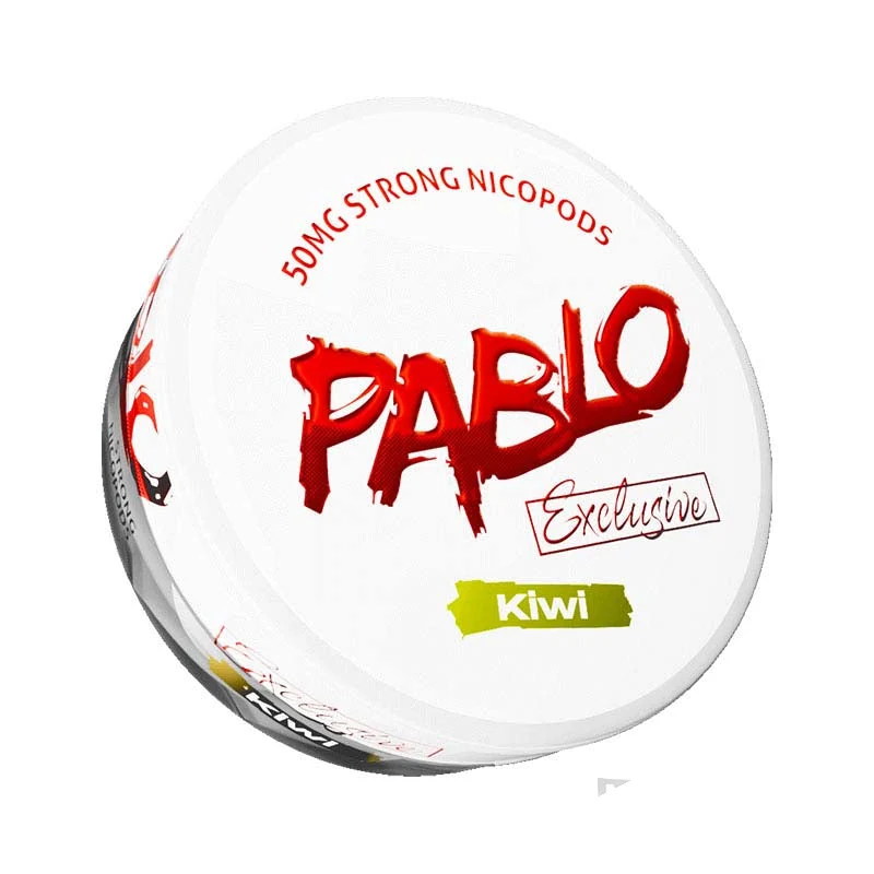 Pablo Exclusive Kiwi nicotine pouches tin