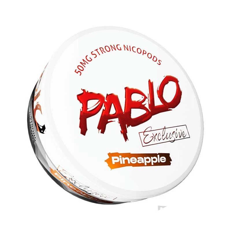 Pablo Exclusive Pineapple nicotine pouches tin