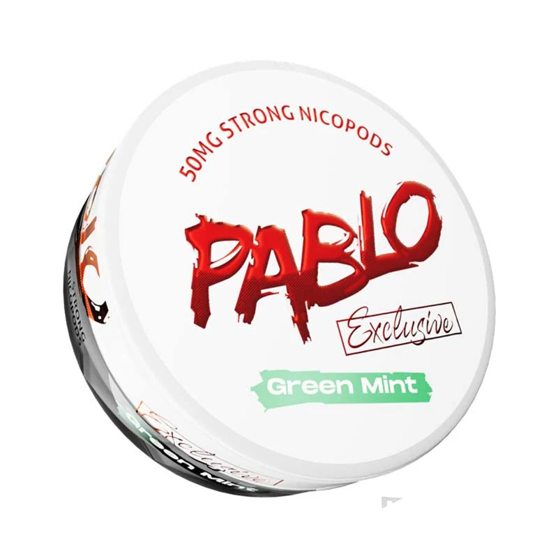 Pablo Green Mint Exclusive nicotine pouches