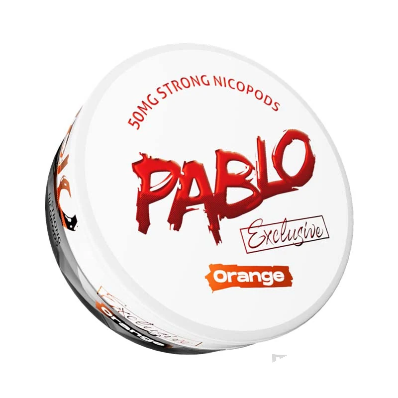 Pablo Orange Exclusive nicotine pouches tin