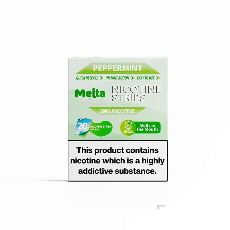 MELTA Peppermint 2mg nicotine pouches