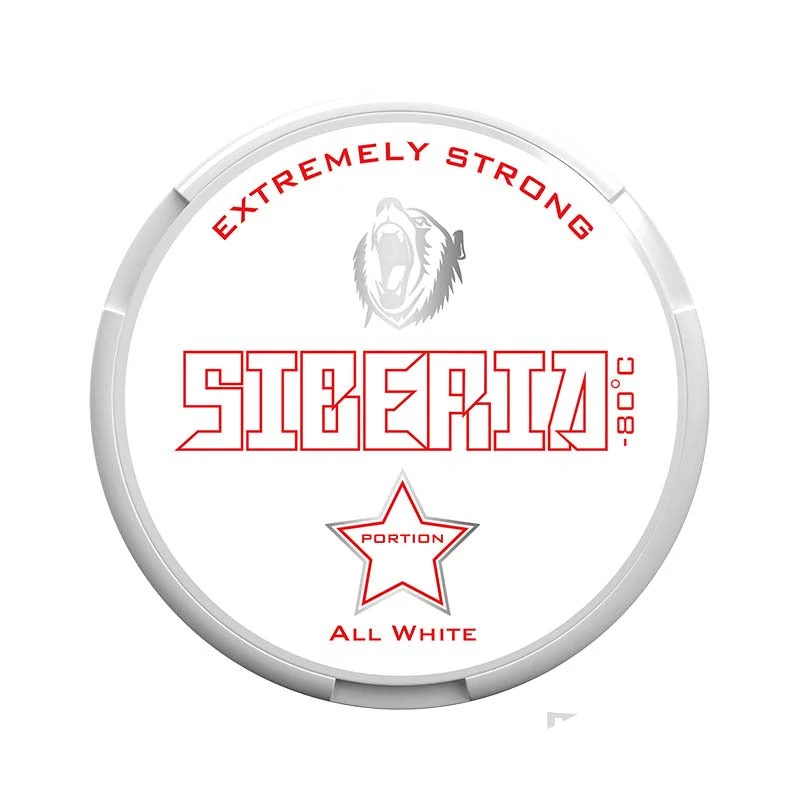 Siberia All White nicotine pouches