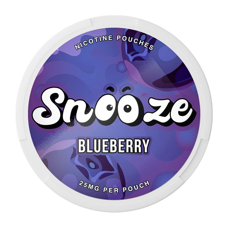 Snooze Blueberry nicotine pouches