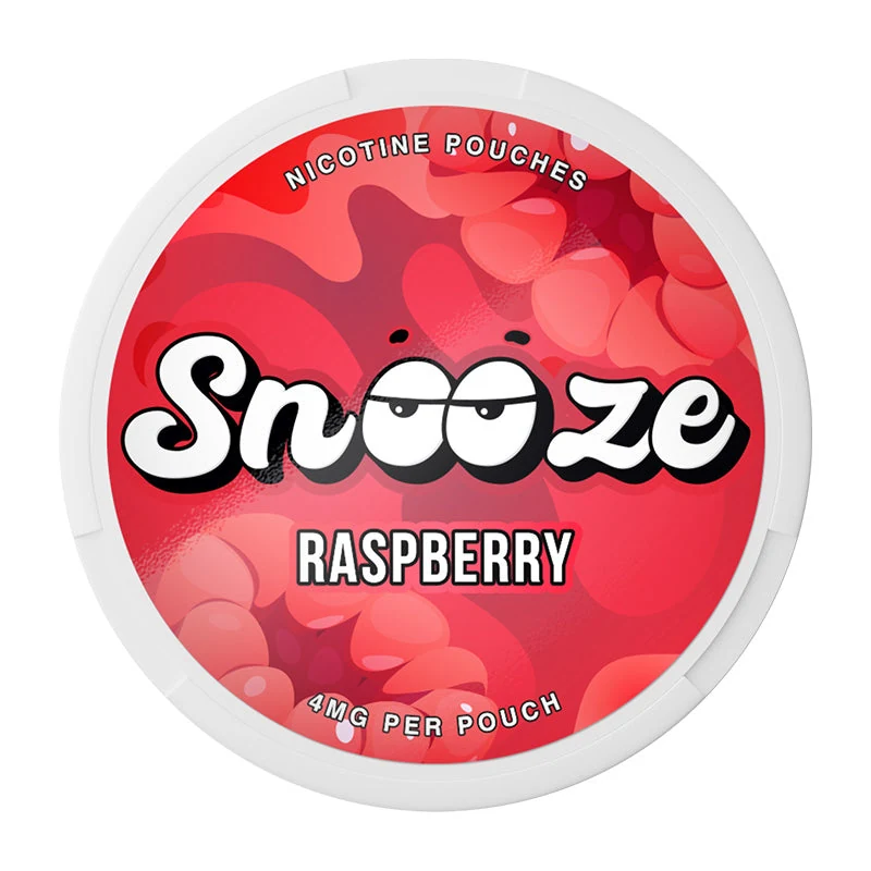 Snooze Raspberry nicotine pouches