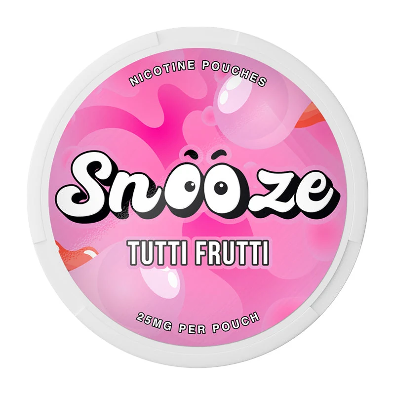 Snooze Tutti Frutti nicotine pouches