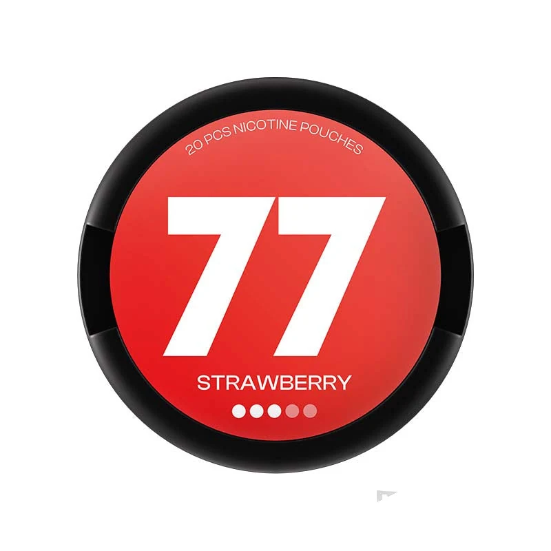 77 Strawberry nicotine pouches