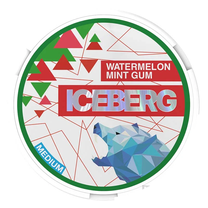 Iceberg Watermelon Mint Gum nicotine pouches