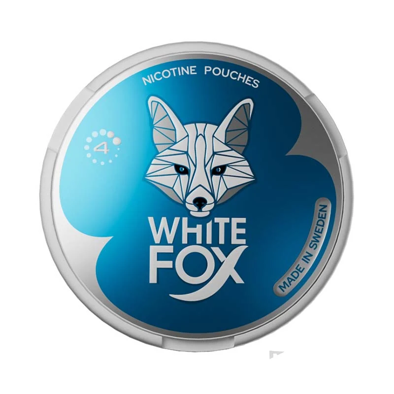 White Fox Mint 4mg nicotine pouches