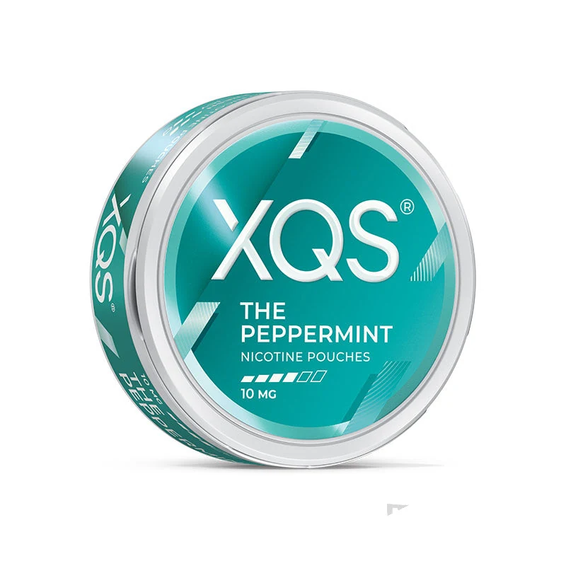 XQS Peppermint nicotine pouches