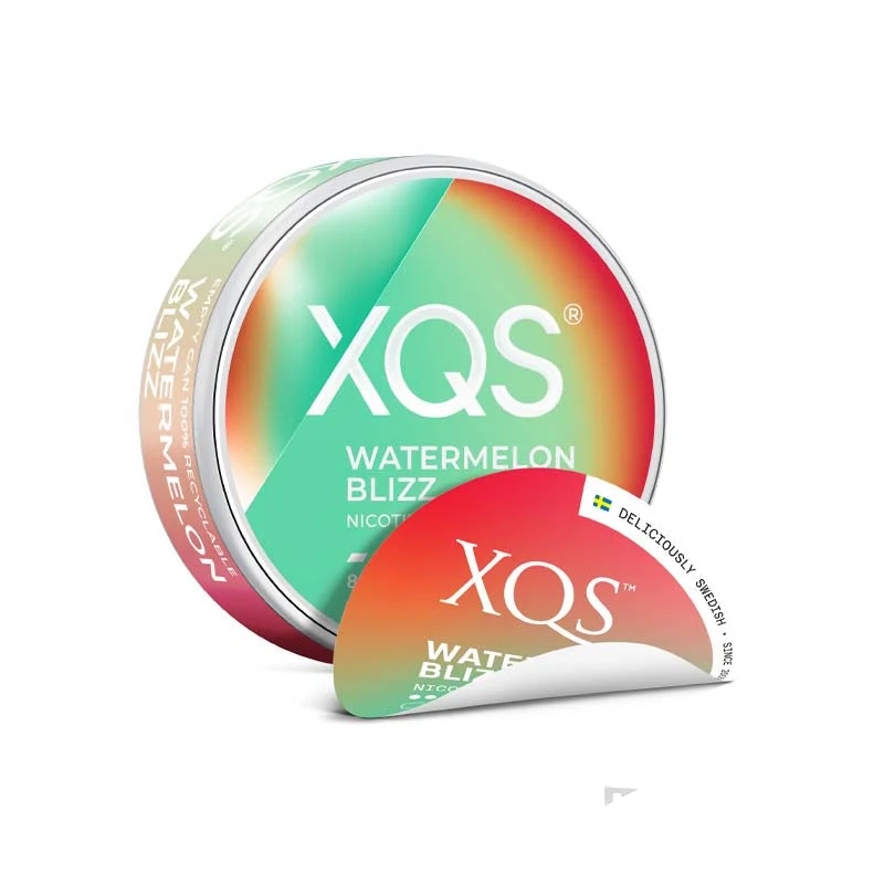 XQS Watermelon Blizz nicotine pouches