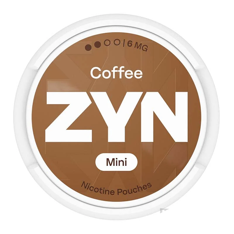 ZYN Coffee Mini Strong nicotine pouches tin
